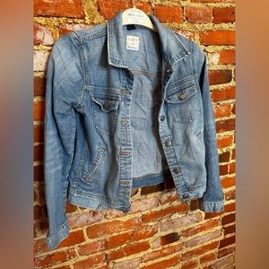J. Crew blue Jean jacket. Size XS.